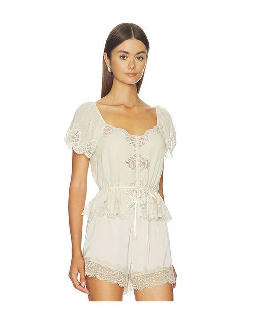 LPA White Grace Top