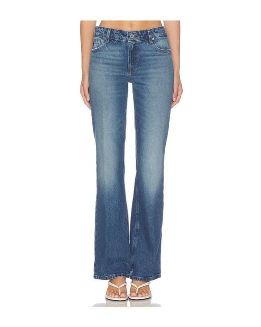 GOOD AMERICAN Blue Vintage Low Rise Bootcut Jean