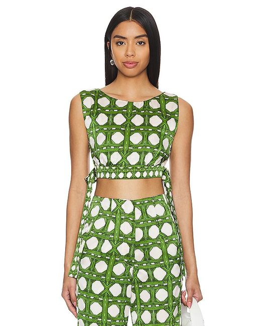 MISA Los Angles Green Olena Top