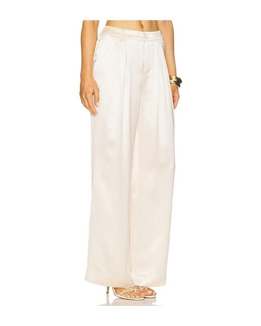 Cami NYC White High-Waist-Hose Pant