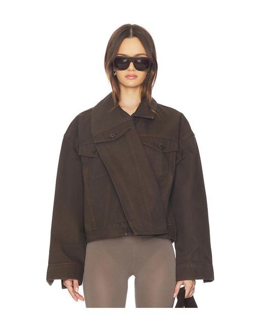 MARRKNULL Brown Jacke Dislocated