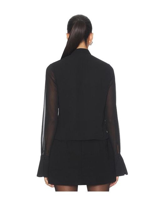 ALL THE WAYS Black Pennie Top