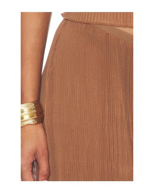 Lioness Brown Ford Maxi Skirt