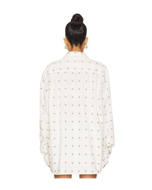 Milkwhite White Oversized Shirt