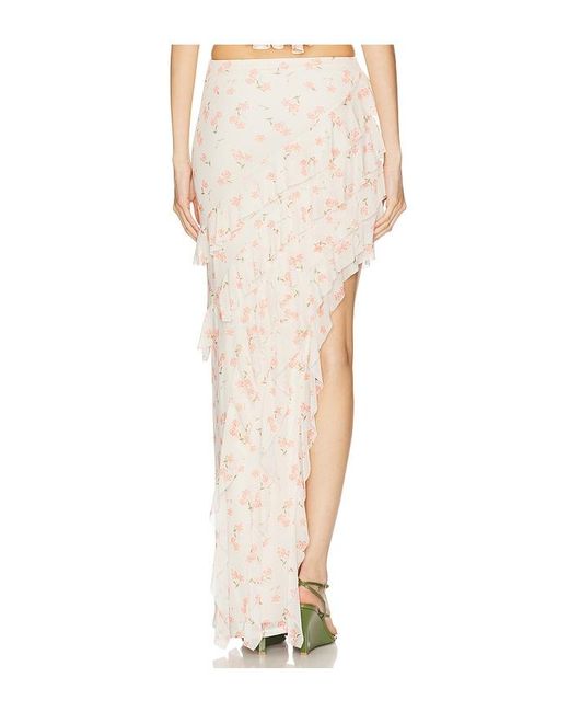 AFRM Natural Baxter Skirt