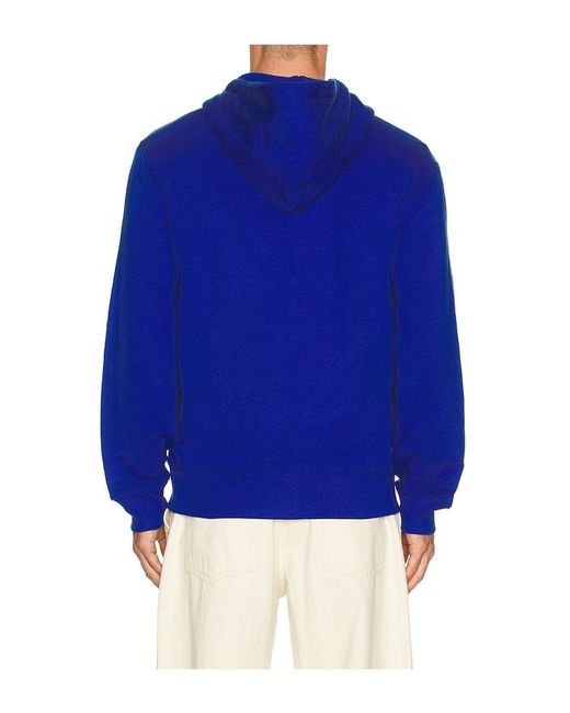 Polo Ralph Lauren Blue Society Bear Full-Zip Hooded Sweatshirt for men