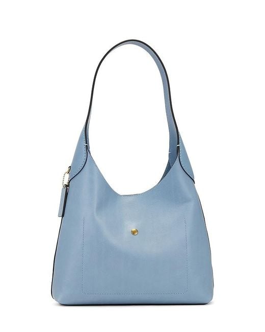 COACH Brooklyn Shoulder 28 バッグ Blue