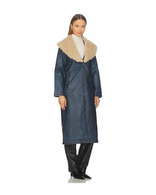 Unreal Fur Blue Imagination Coat