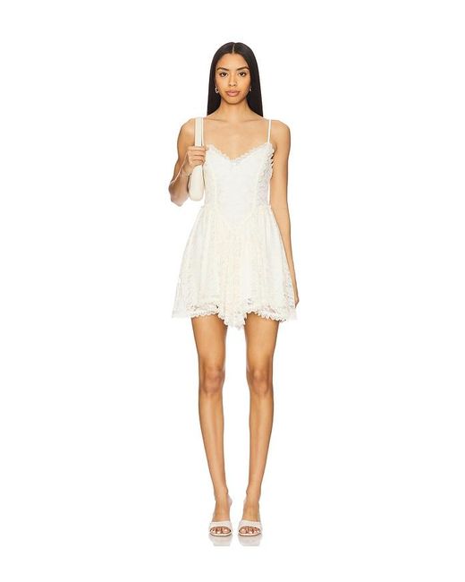 MAJORELLE White Mitzi Mini Dress