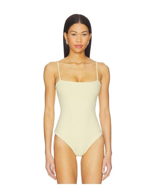 Susana Monaco Blue String Bodysuit