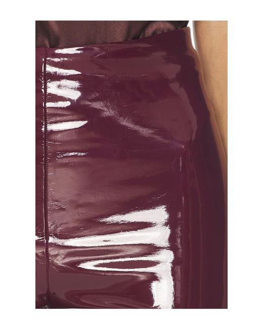 Commando Red Faux Patent Leather Legging
