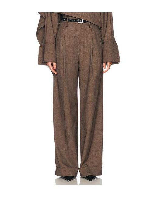 Helsa Brown The Paperbag Trouser
