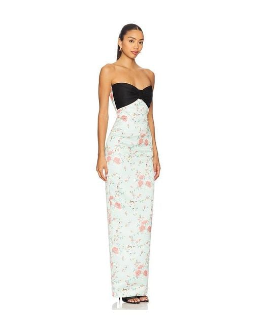 SAU LEE White Mona Dress
