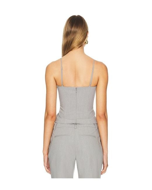 Lovers + Friends Gray Jones Top