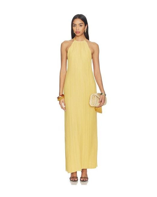 Nbd Metallic Kusum Maxi Dress