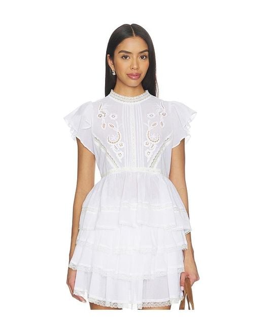 Astr White Jenny Top