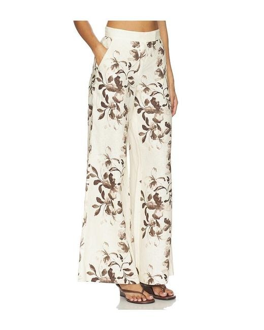Hevron Natural Capri Pant