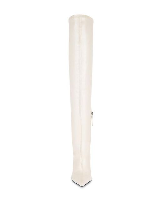 SCHUTZ SHOES White X Revolve Siena Over The Knee Boot