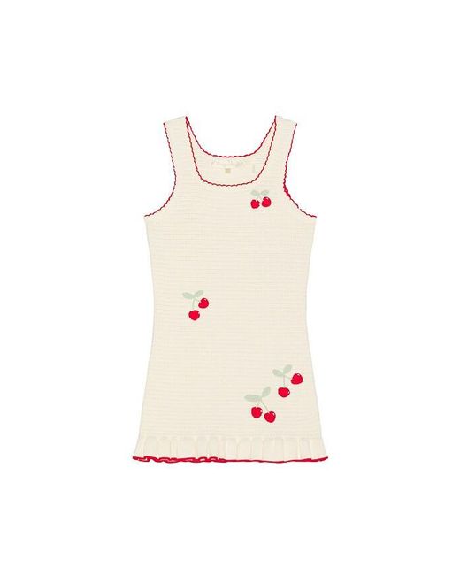 LoveShackFancy White Tween Ottie Dress