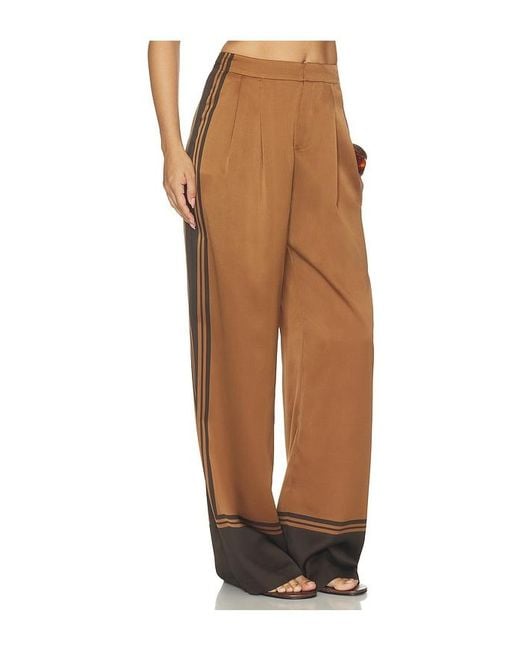 SER.O.YA Multicolor Marlowe Satin Pant
