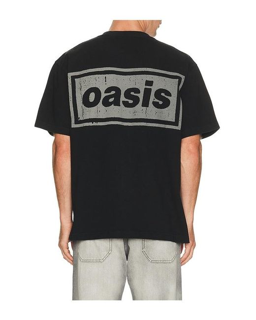 Pleasures Black X Oasis Definitely Heavyweight Shirt for men