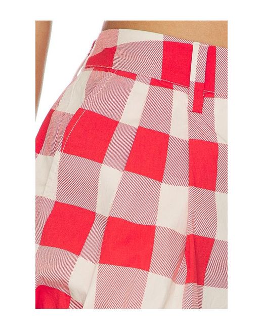SER.O.YA Red Vicky Short
