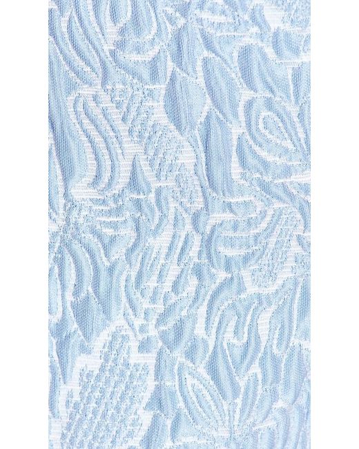 Amanda Uprichard Blue Spade Top