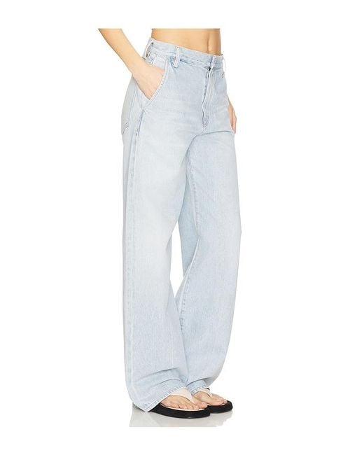 Agolde White Shona Trouser Jeans