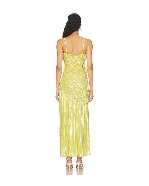 Georgia Hardinge Yellow Starlight Dress