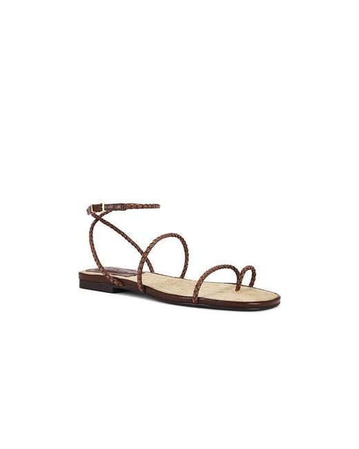 SCHUTZ SHOES White Kaya Flat Sandal