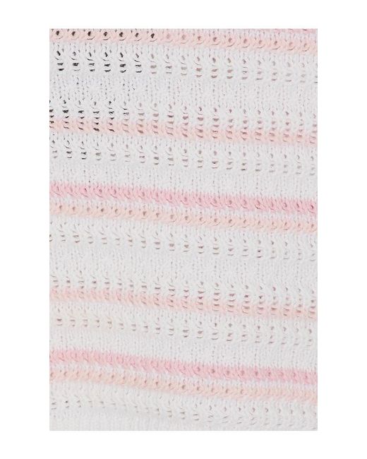 LoveShackFancy White Dessa Cardigan