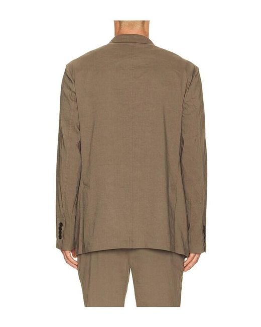 Theory Brown Standard Blazer for men