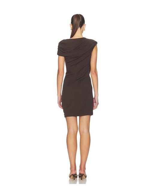 Entire studios Black Twist Mini Dress