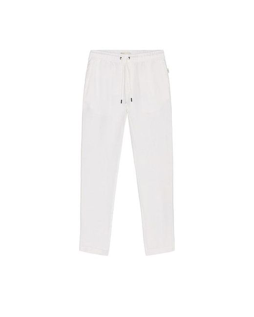 Onia White Air Linen Pull-On Pant for men