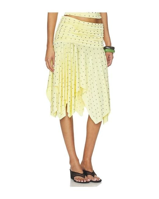 Siedres Yellow Sandor Skirt