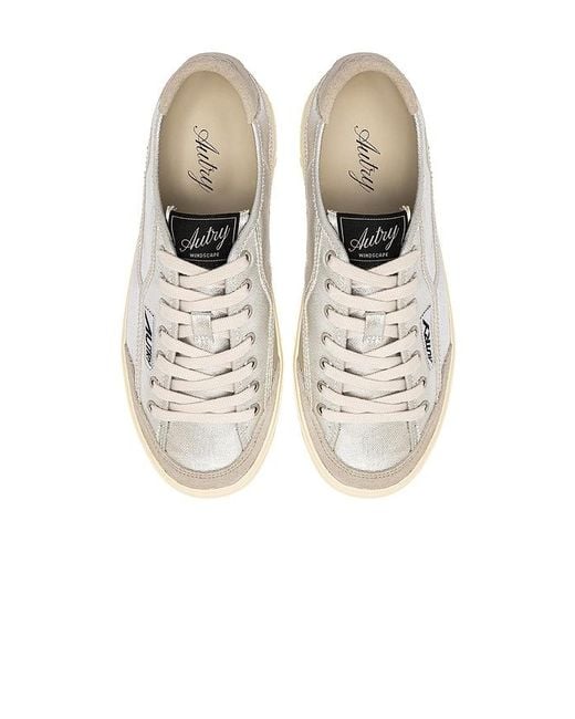 Autry White Windscape Low Sneaker