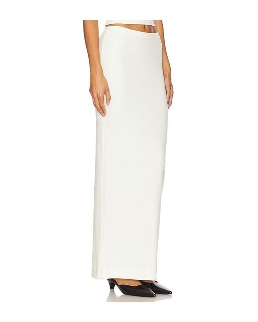 ÉTERNE White Emma Skirt