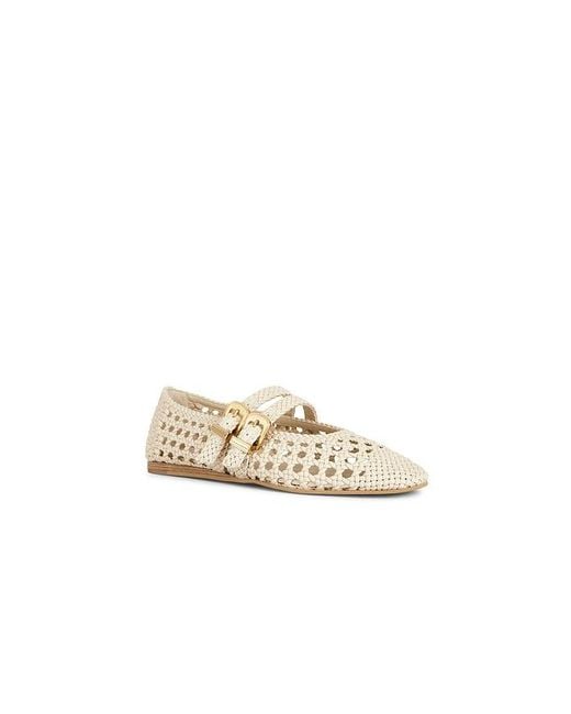 Dolce Vita White Baylee Woven Flat