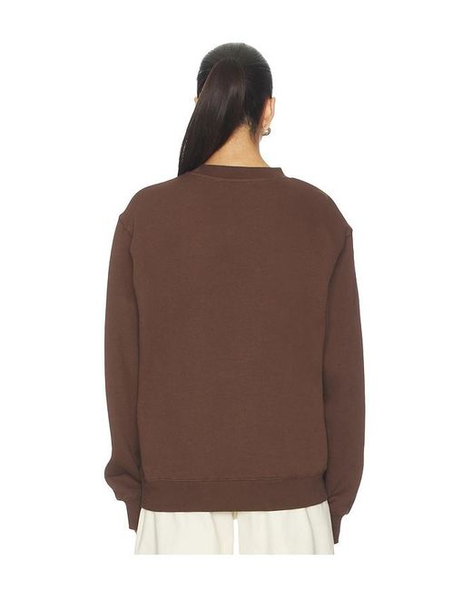 Quiet Golf Brown Hancock Crew Neck Sweatshirt