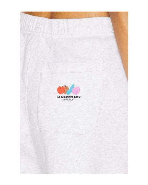 American Vintage White Atubay Short