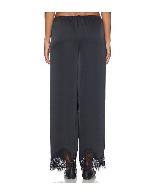 Lovers + Friends Black Marine Pant