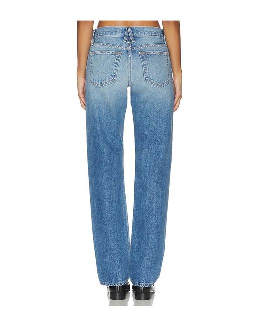 SLVRLAKE Denim Blue Ellie Relaxed Leg Jeans