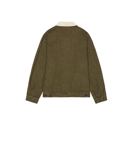 Rhythm Green Two Tone Jacket for men