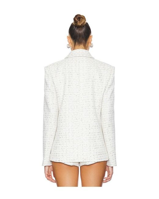 Camila Coelho White Annika Blazer