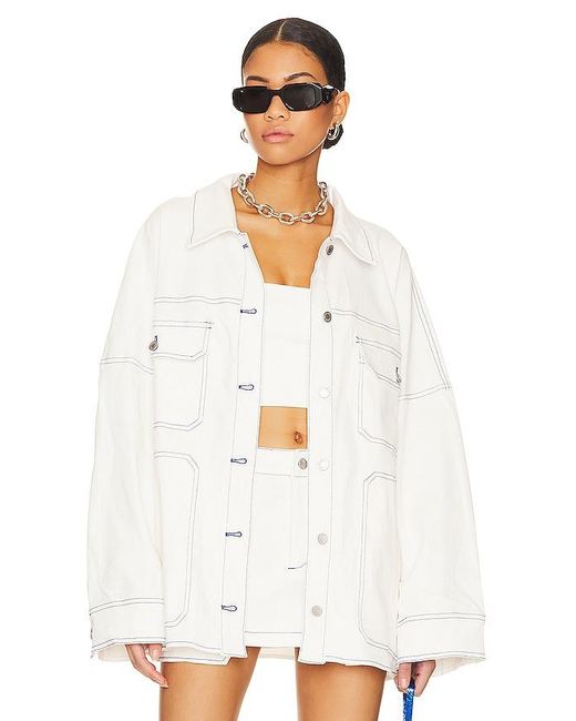 BY.DYLN White Cooper Jacket