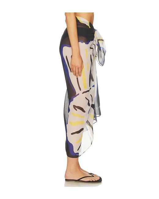 Cala De La Cruz Black Luana Sarong