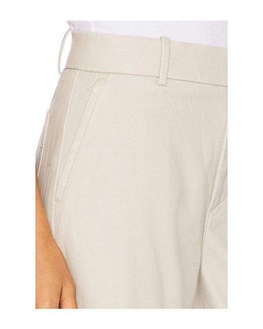 Spanx White Stretch Twill Wide Leg Pant