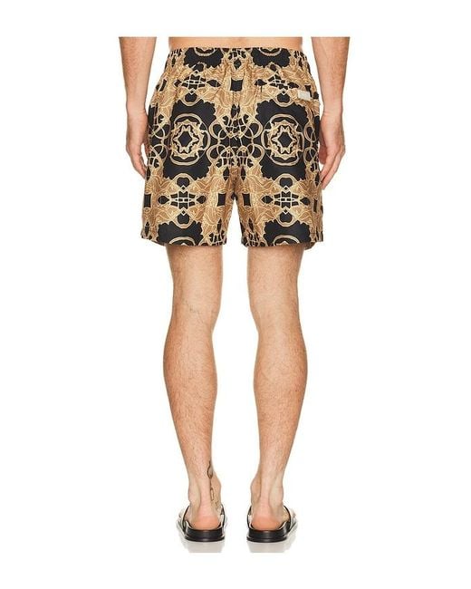 Oas Black Elix Swim Shorts for men