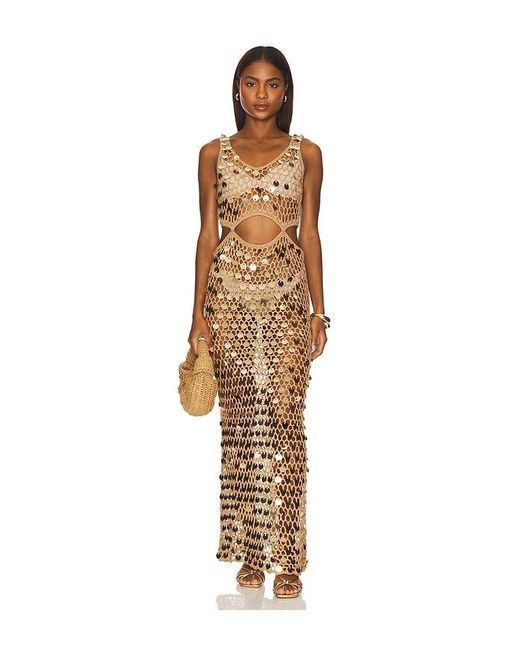 superdown Natural Elena Maxi Dress