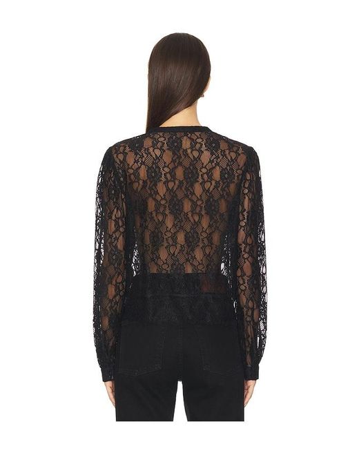 Steve Madden Black Colsie Top